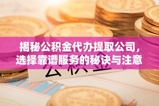 蒲城揭秘公积金代办提取公司，选择靠谱服务的秘诀与注意事项