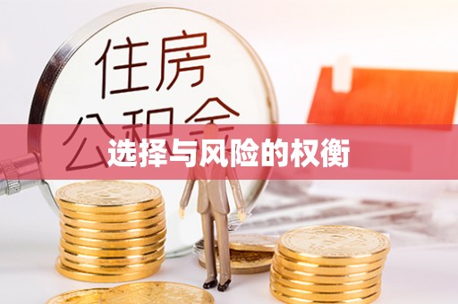 蒲城选择与风险的权衡