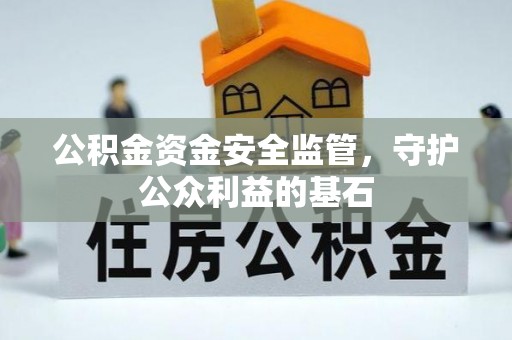 蒲城公积金资金安全监管，守护公众利益的基石