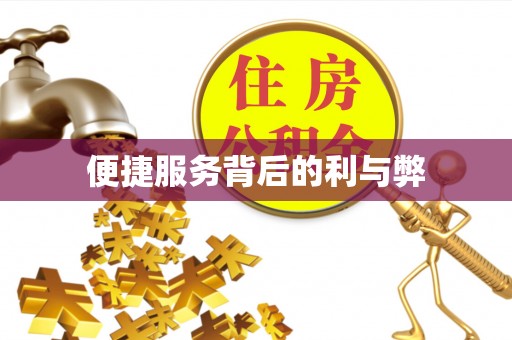 蒲城便捷服务背后的利与弊